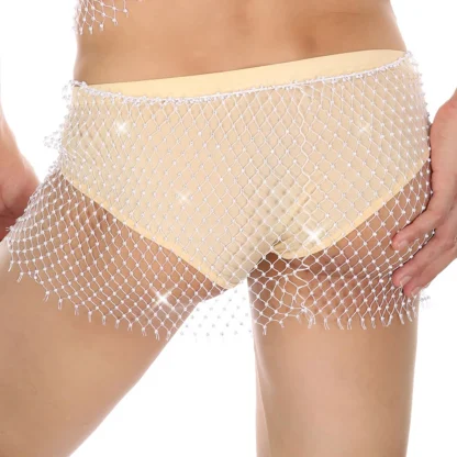Sexy Cover-up Fishnet Skirts - Image 2