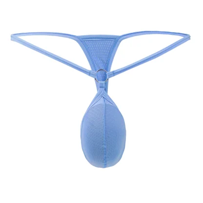 Men's Low-rise Solid G-string - Image 5