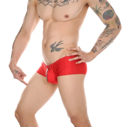 Zippered Crotch Boxer Briefs - Image 4