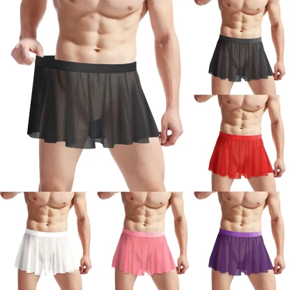 See-through Elastic Band Skirts - Image 7