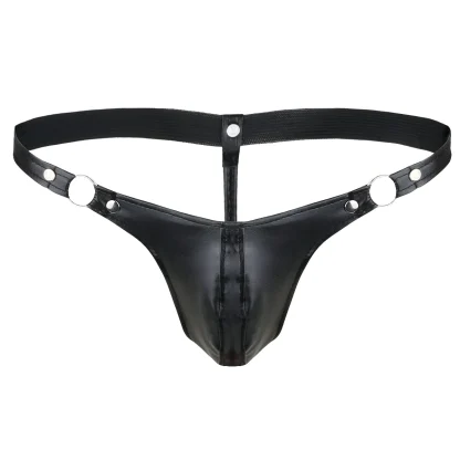 Ring Strap Black G-string