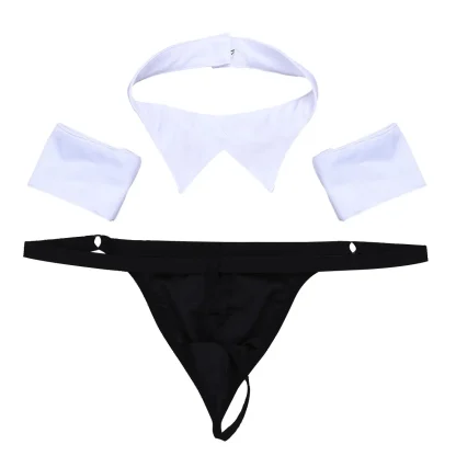 Hot Tuxedo Costume Lingerie - Image 3