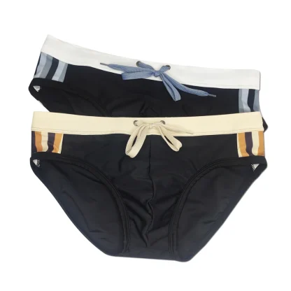 Sexy Drawstring Swim Brief - Image 5