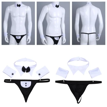 Hot Tuxedo Costume Lingerie - Image 6