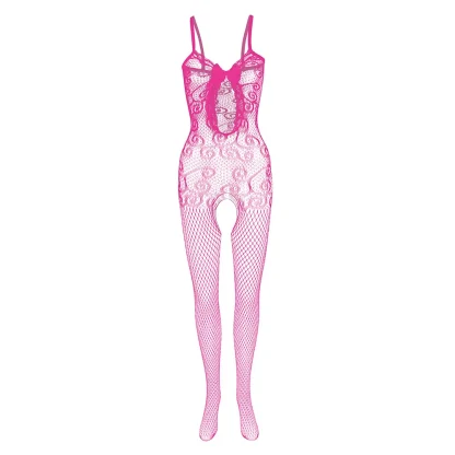 Sexy Fishnet Cutout Bodystocking - Image 3