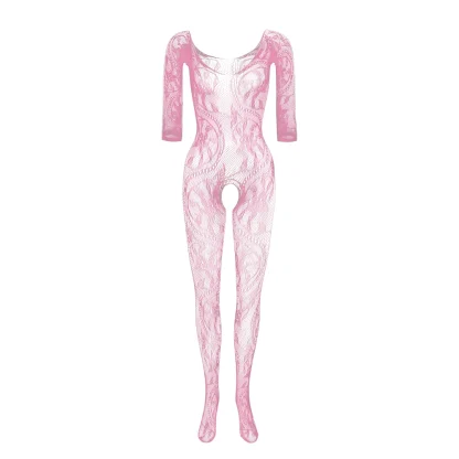 Crotchless See-through Bodystocking - Image 6
