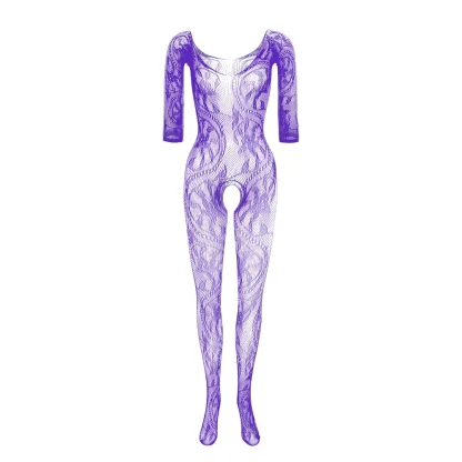 Crotchless See-through Bodystocking - Image 5
