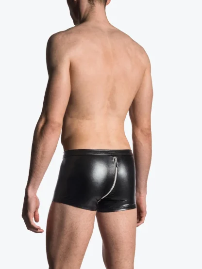 Sleek Zippered Crotch Boxer Brief - Image 5