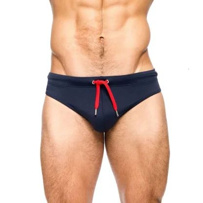 Colorful Geometric Print Brief - Image 5