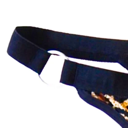 Ring Strap Leopard Print G-string - Image 3