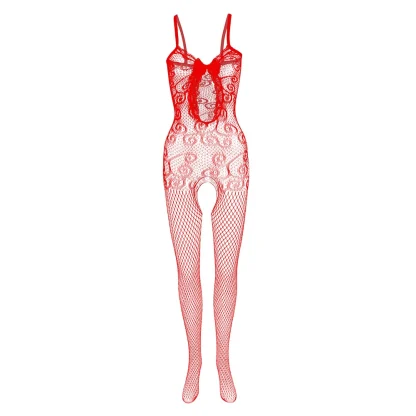 Sexy Fishnet Cutout Bodystocking - Image 2