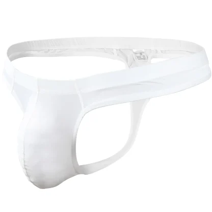 Breathable Elastic Solid Thong - Image 2