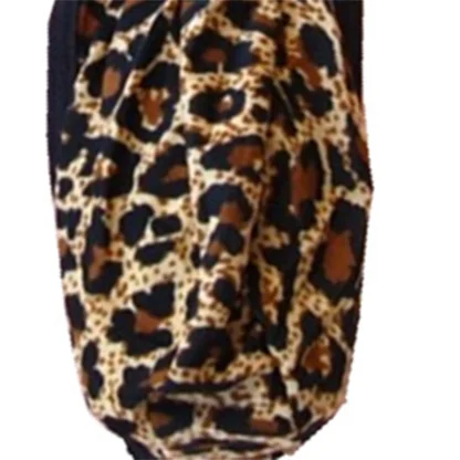 Leopard Print Bulge Pouch Thong - Image 4