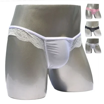 Sexy See-through Lace Panties - Image 7
