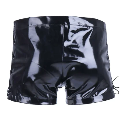 Lace-up Zip Front Boxer Brief - Image 3