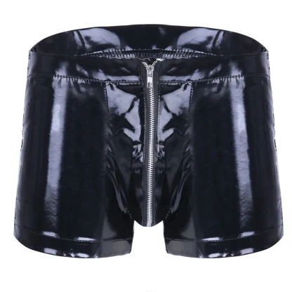 Lace-up Zip Front Boxer Brief - Image 2