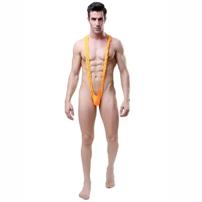 V-Shaped Mankini Bodysuit