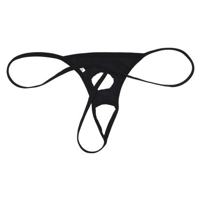 Exotic Black Crotchless G-string - Image 6