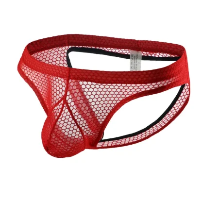 Sexy Breathable Fishnet Jockstrap - Image 4