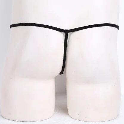 Exotic Black Crotchless G-string - Image 3