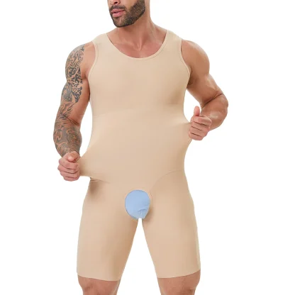 Men's Full Body Shaper Bodysuit - Image 8