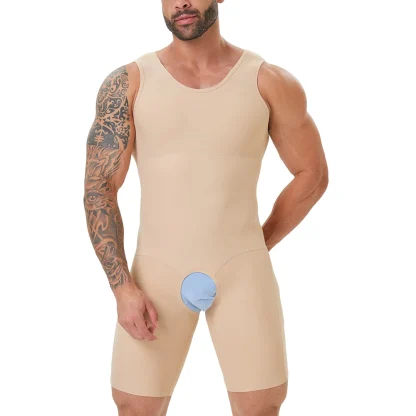 Men's Full Body Shaper Bodysuit - Image 7