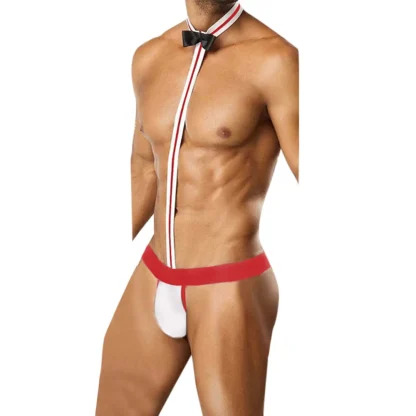 Men's Playful Bow Tie Bodysuit - Image 2