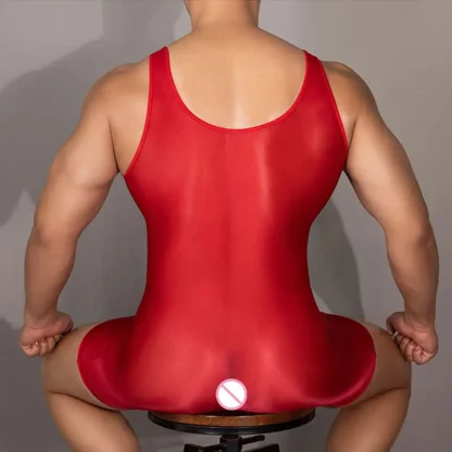 Stretchy Sexy Sheer Bodysuit - Image 3