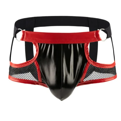 Strappy Fishnet Jockstrap - Image 2