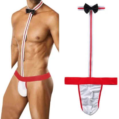 Men's Playful Bow Tie Bodysuit - Image 7