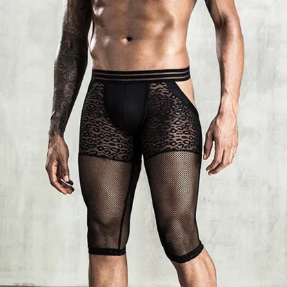 Open Buttocks Knee Length Lingerie
