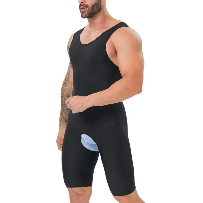 Men's Full Body Shaper Bodysuit - Image 5