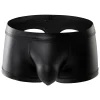 Open Butt Faux Leather Brief - Image 5