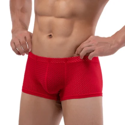 Quick Dry Solid Color Boxer Brief - Image 8