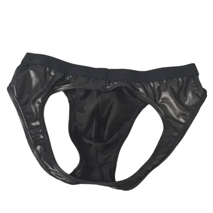 Low-rise Cutout Black Jockstrap - Image 5