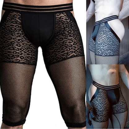 Open Buttocks Knee Length Lingerie - Image 7