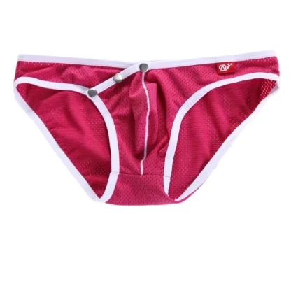Snap Button Crotch Sexy Brief - Image 3