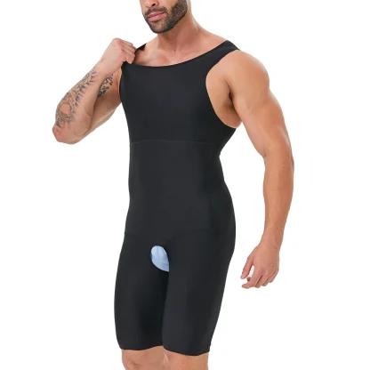 Men's Full Body Shaper Bodysuit - Image 4
