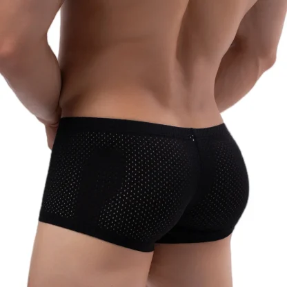 Quick Dry Solid Color Boxer Brief - Image 3