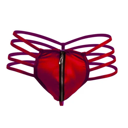 Multi Strap Zip Crotch G-string - Image 2