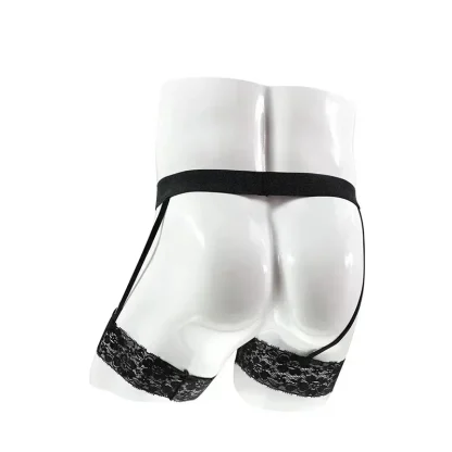 Floral Lace Thigh Garter Belt - Image 3