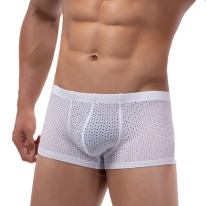 Quick Dry Solid Color Boxer Brief - Image 4