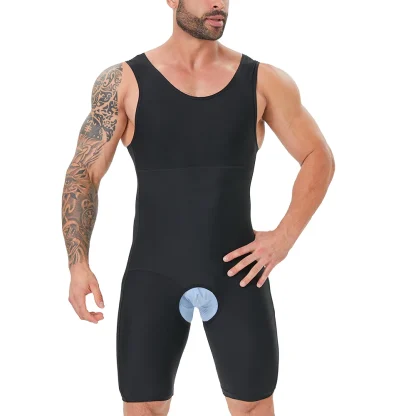 Men's Full Body Shaper Bodysuit - Image 3