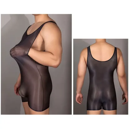 Stretchy Sexy Sheer Bodysuit - Image 6