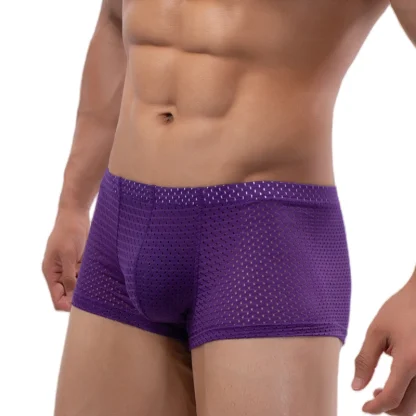 Quick Dry Solid Color Boxer Brief - Image 10