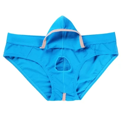 Open Front Bulge Pouch Brief