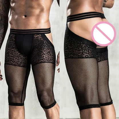 Open Buttocks Knee Length Lingerie - Image 6