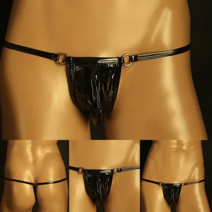 Low-rise Sleek Black G-string - Image 4
