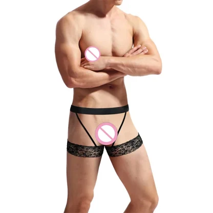 Floral Lace Thigh Garter Belt - Image 8