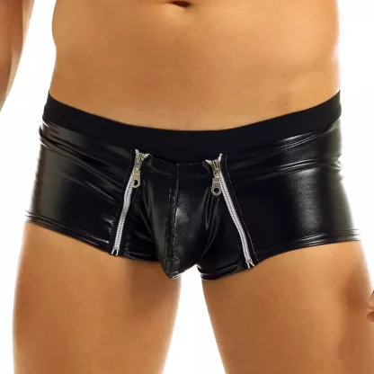 Double Zippered Crotch Boxer Brief